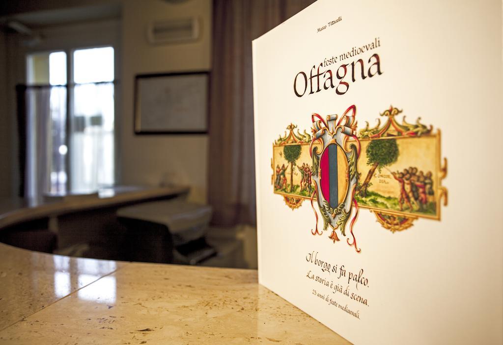 Готель Il Ristoro Del Viandante Offagna Екстер'єр фото